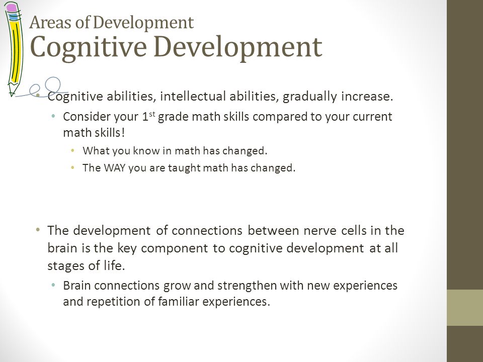First grade cognitive development sales